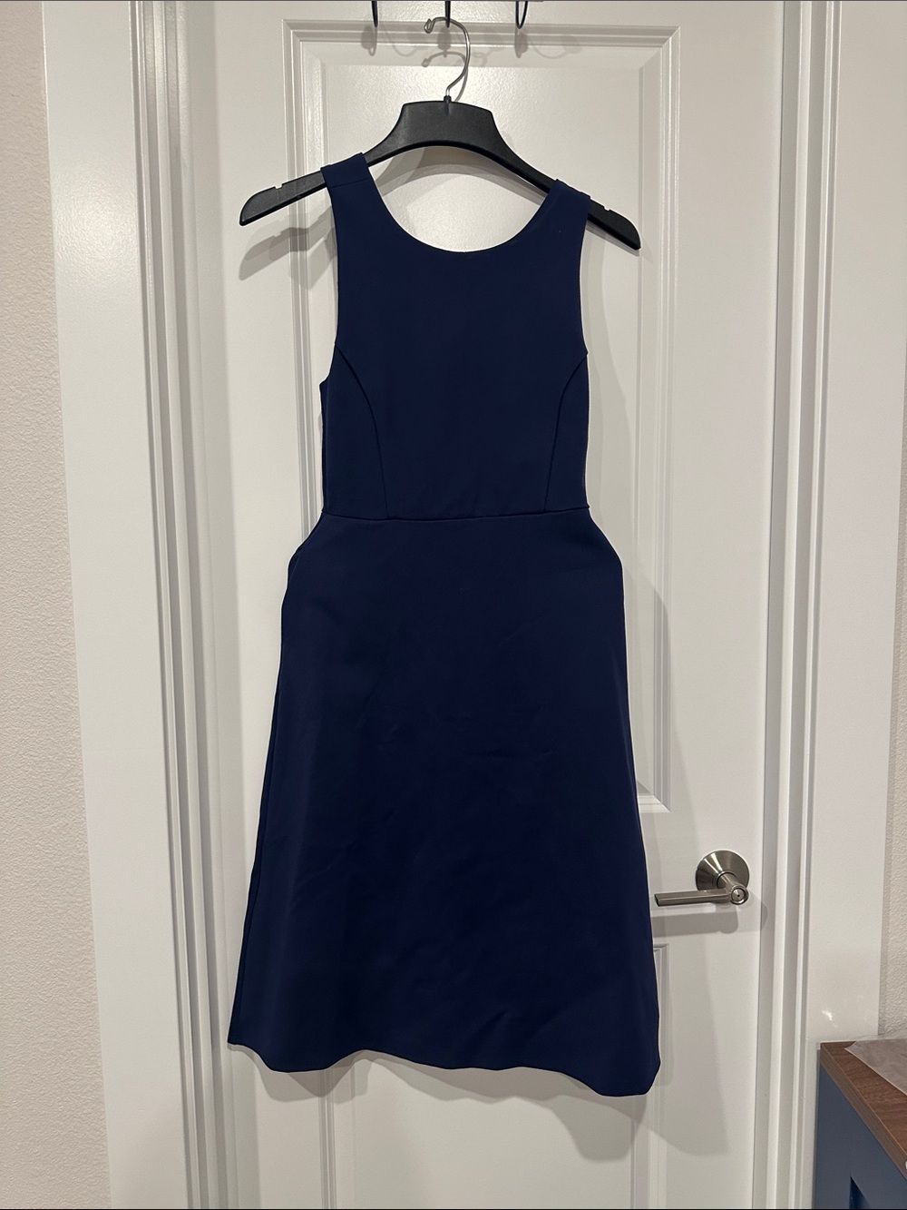 Banana Republic Classic Navy fit Sleeveless A-Line Dress